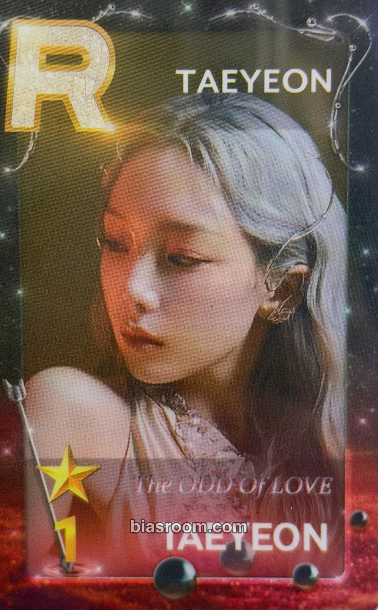 Taeyeon SUPERSTAR SMTOWN Photocard - Taeyeon K-pop photocard