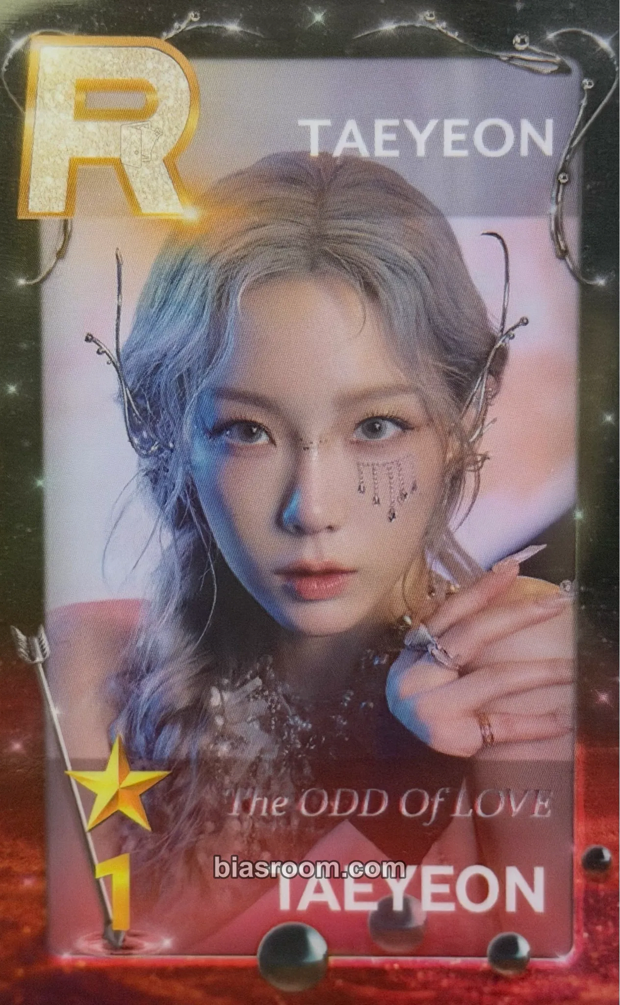 Taeyeon SUPERSTAR SMTOWN Photocard - Taeyeon K-pop photocard