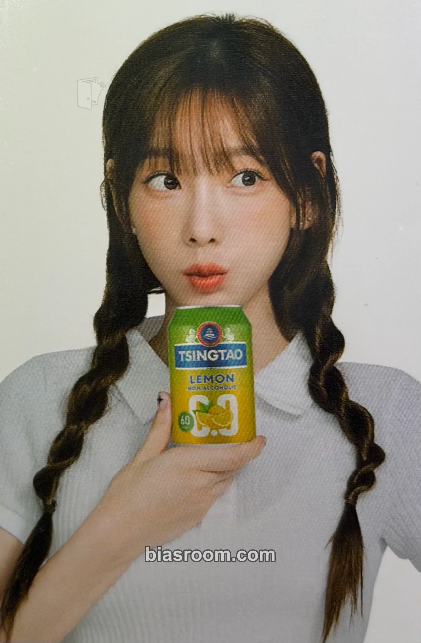 Taeyeon Tsingtao Non-Alcoholic Photocard - Taeyeon K-pop photocard