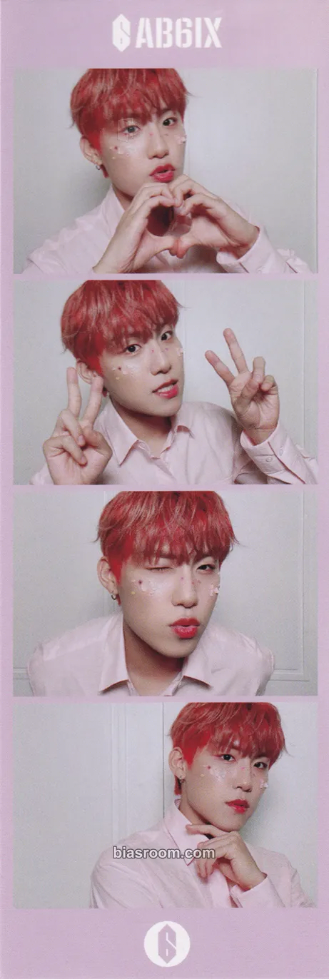 Woojin Absolute 6IX Photocard - AB6IX - AB6IX K-pop photocard