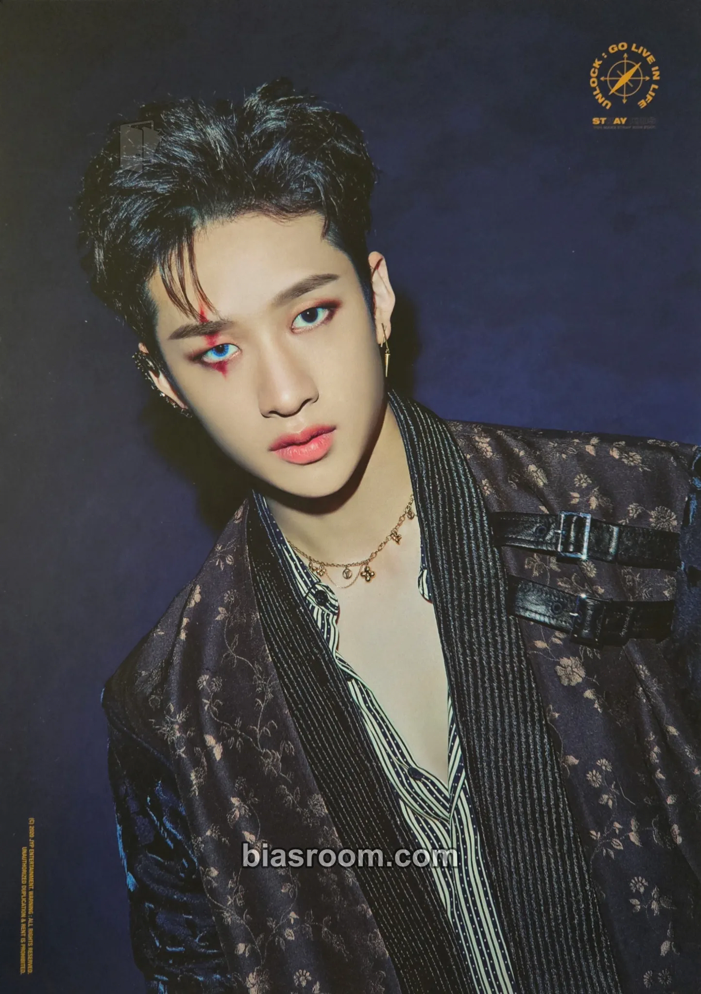Bang Chan Unlock : GO LIVE IN LIFE Photocard - Stray Kids - Stray Kids K-pop photocard