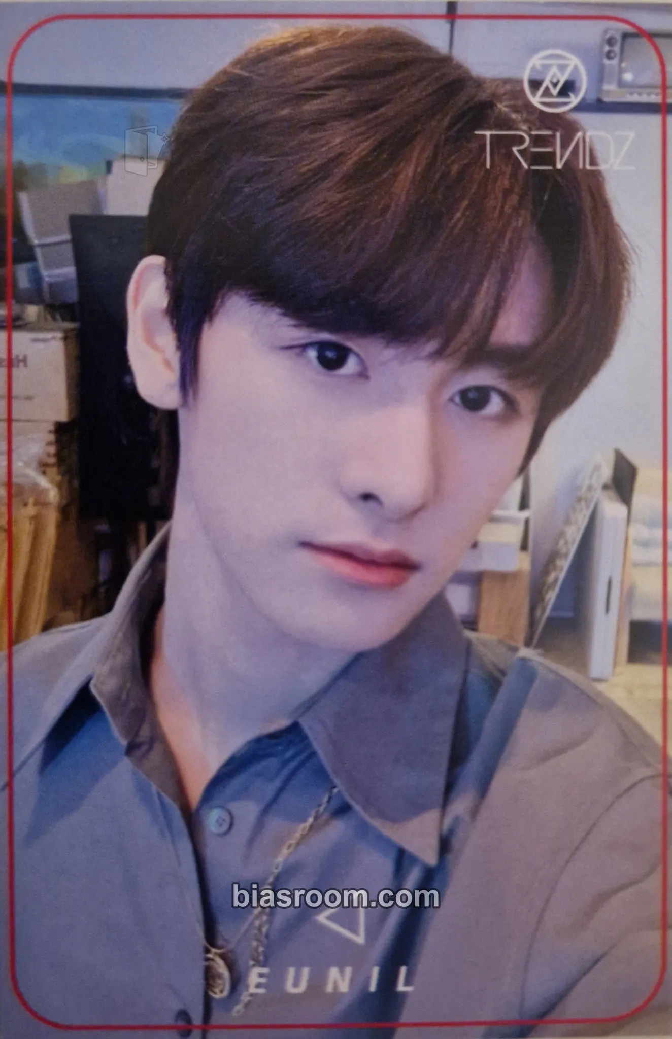 Eunil BLUE SET Chapter 1. TRACKS Photocard - TRENDZ - TRENDZ K-pop photocard