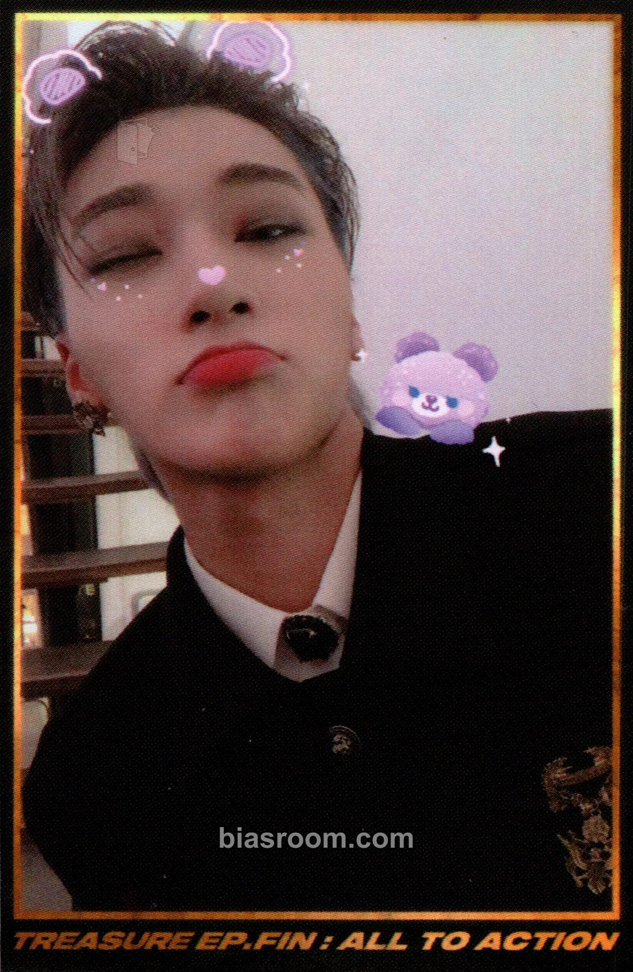 San TREASURE EP.FIN : All To Action Photocard - ATEEZ - ATEEZ K-pop photocard