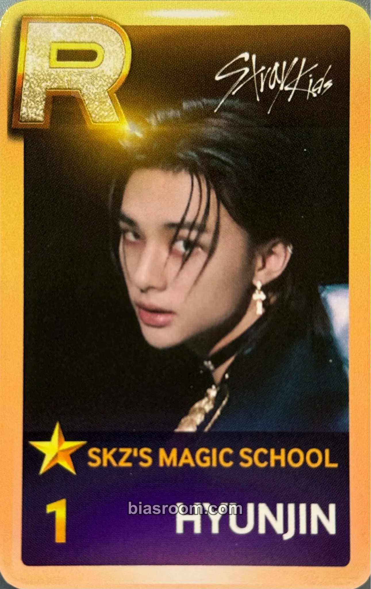 Hyunjin 4th Fanmeeting - SKZ's Magic School Photocard - Stray Kids - Stray Kids K-pop photocard