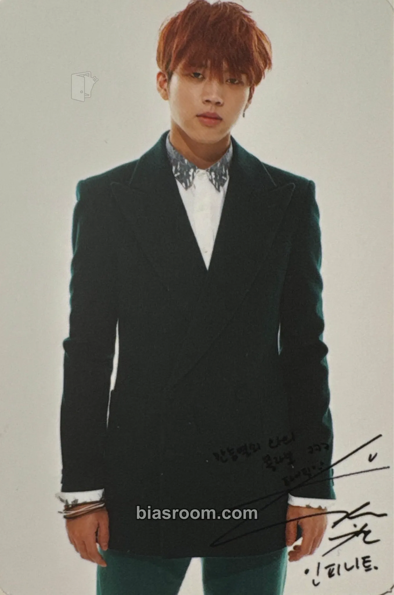 Woohyun 1st Mini Album Photocard - Toheart - Toheart K-pop photocard