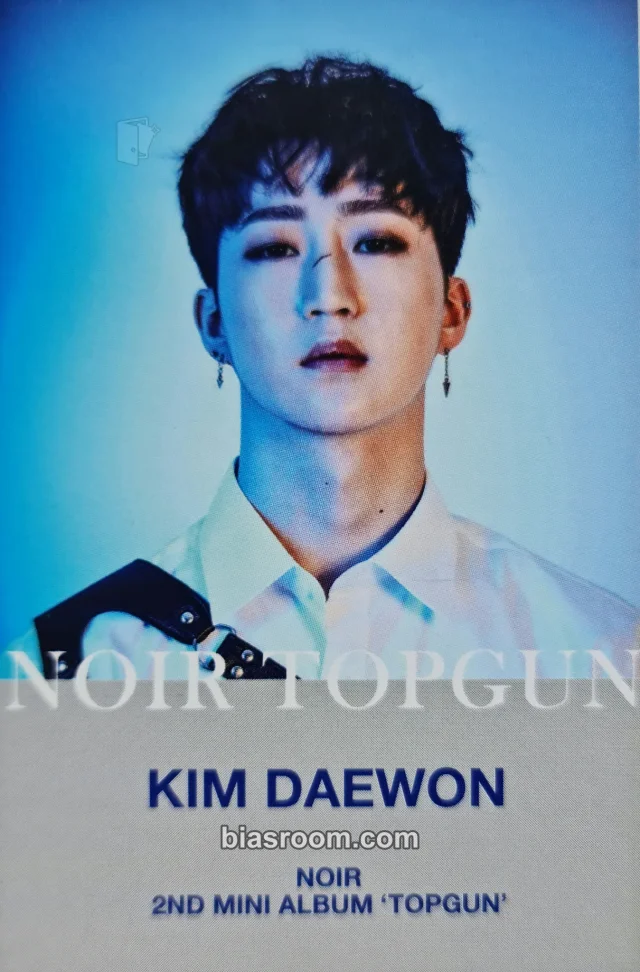 NOIR - Daewon - TOPGUN Album album photocard