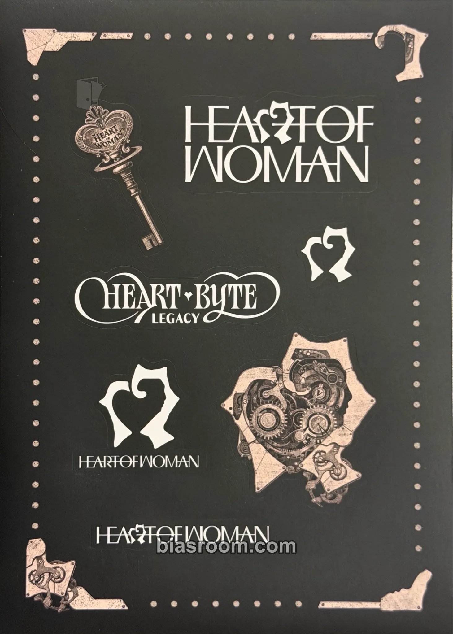 Heart Byte : LEGACY Photocard - HEART OF WOMAN - HEART OF WOMAN K-pop photocard
