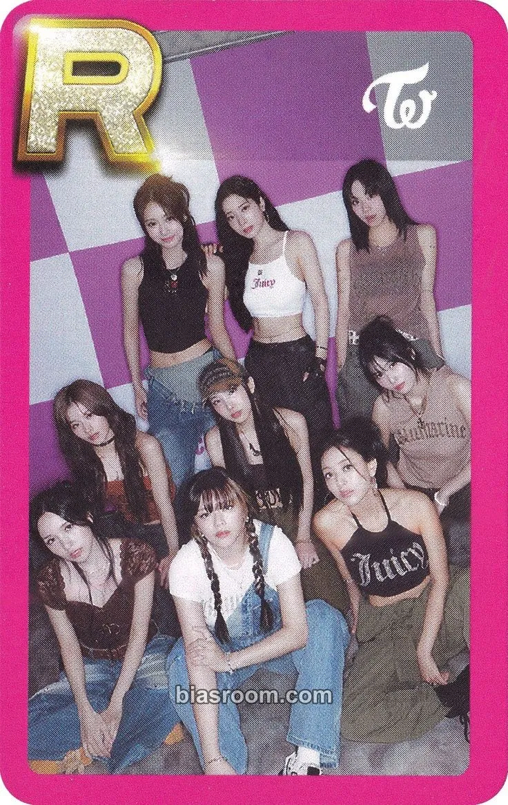 TWICE x SuperStar JYPNATION Photocard - TWICE - TWICE K-pop photocard
