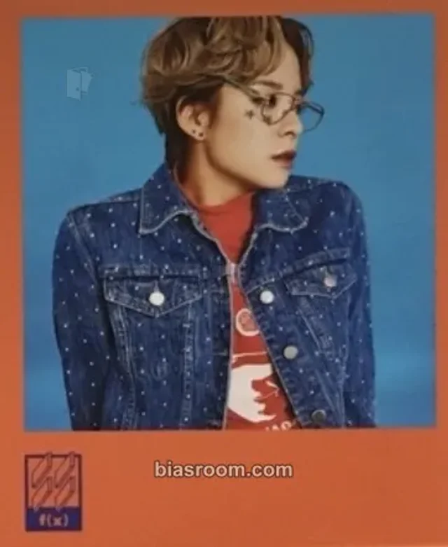 f(x) - Amber - 4 Walls Album polaroid set