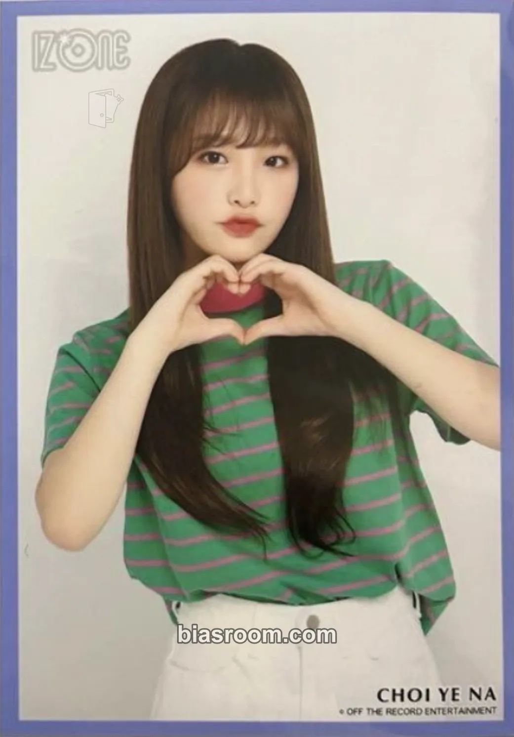 Yena Non-Album Bromides Photocard - IZ*ONE - IZ*ONE K-pop photocard