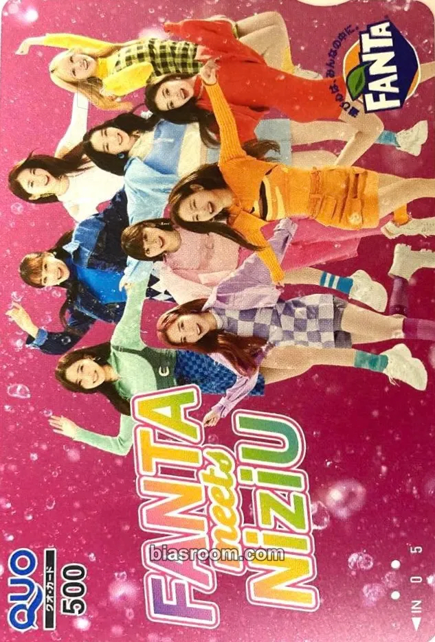 Niziu x Fanta Photocard - NiziU - NiziU K-pop photocard