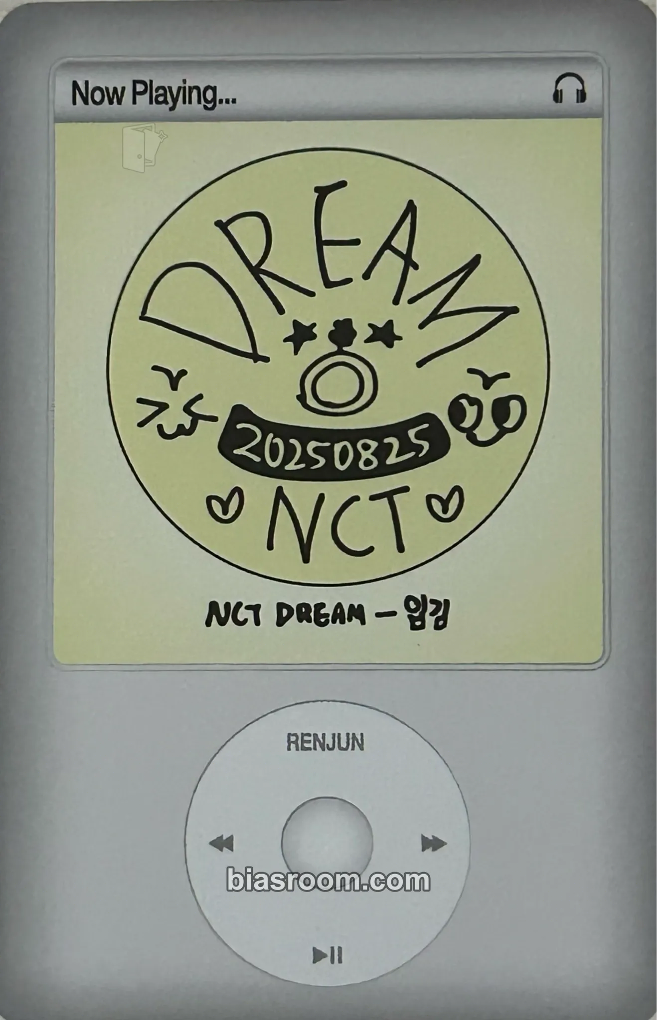 Renjun 9(TH) DEBUT ANNIVERSARY MD Photocard - NCT DREAM - NCT DREAM K-pop photocard