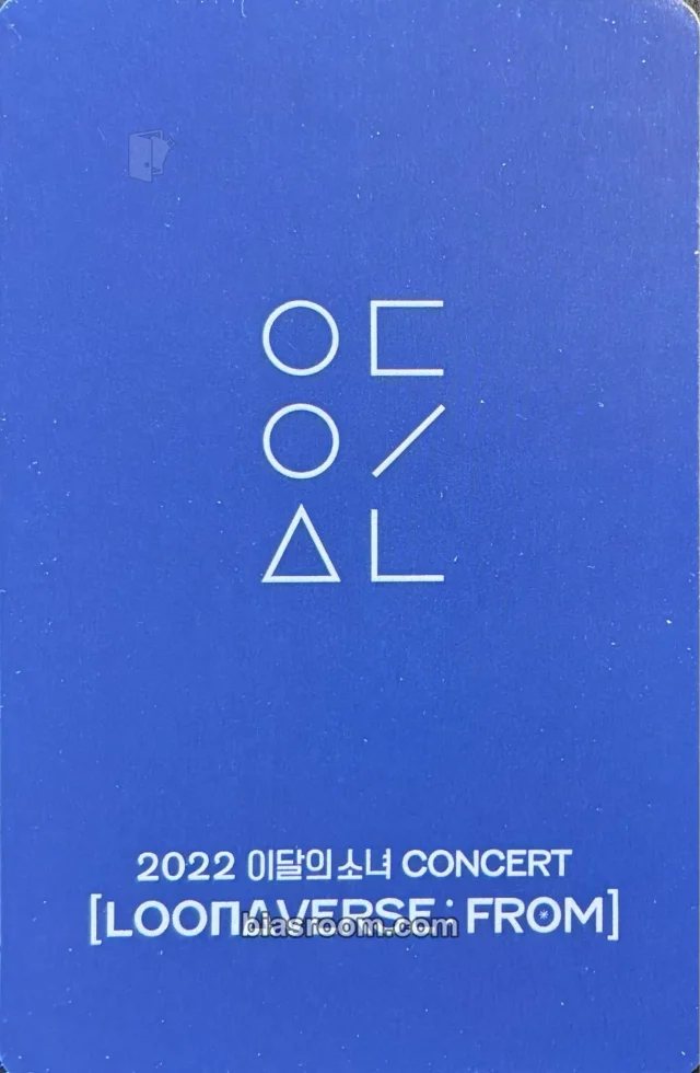 LOONA - LOONA 3rd Concert: LOONAVERSE : FROM Event photocard set trading card merch photocard