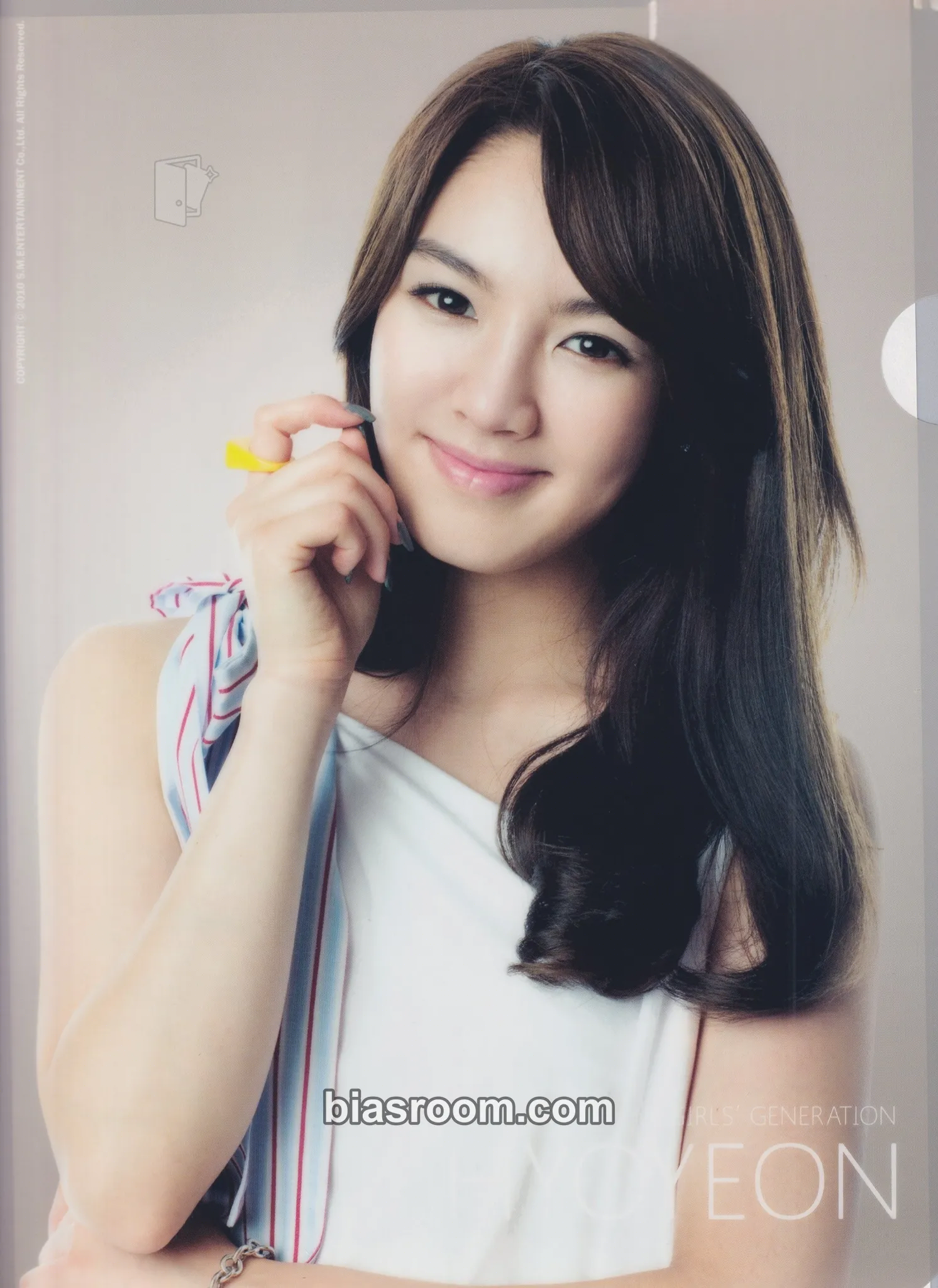 Hyoyeon SMTown Live '10 World Tour Photocard - Girls' Generation - Girls' Generation K-pop photocard