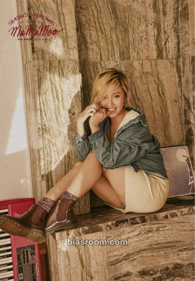MAMAMOO - Hwasa - 2016 Season's Greetings Other season's greetings postcard