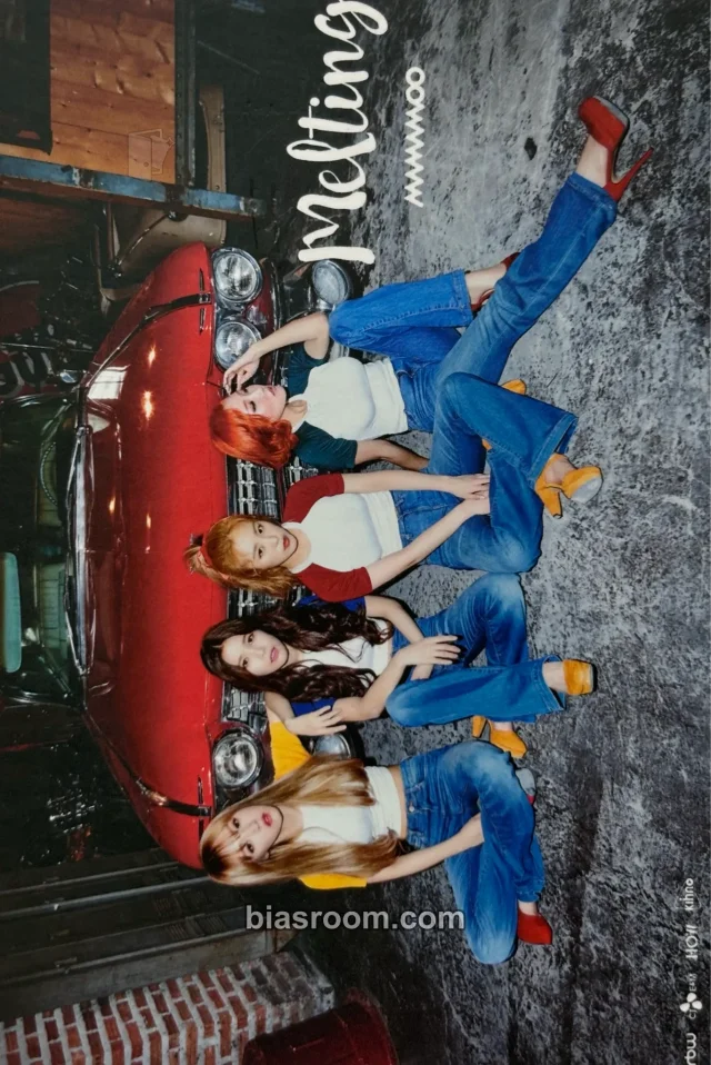 MAMAMOO - Melting Album postcard KiT/kihno version