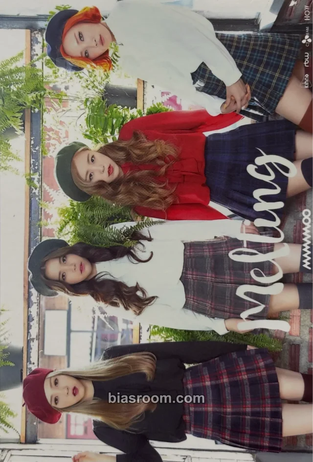 MAMAMOO - Melting Album postcard KiT/kihno version