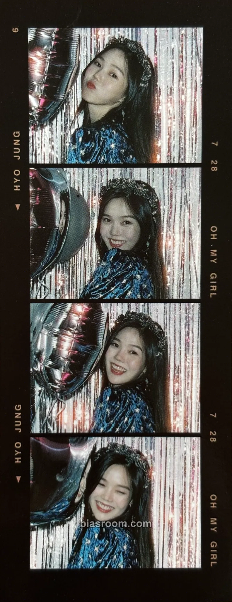 Hyojung REMEMBER ME Photocard - OH MY GIRL - OH MY GIRL K-pop photocard
