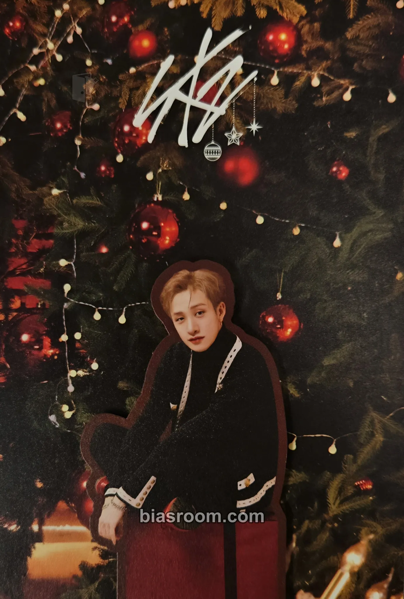 Bang Chan SHIBUYA109 XMAS x Stray Kids Photocard - Stray Kids - Stray Kids K-pop photocard