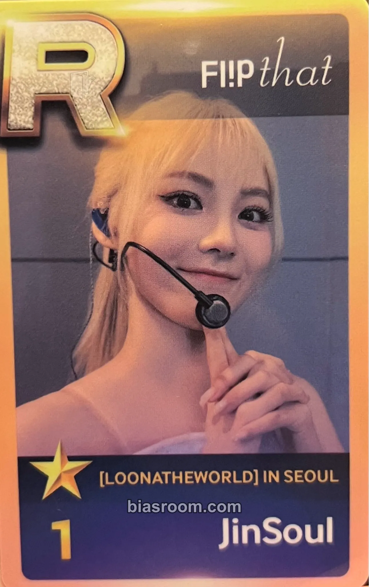 JinSoul LOONA 1st World Tour: LOONATHEWORLD Photocard - LOONA - LOONA K-pop photocard