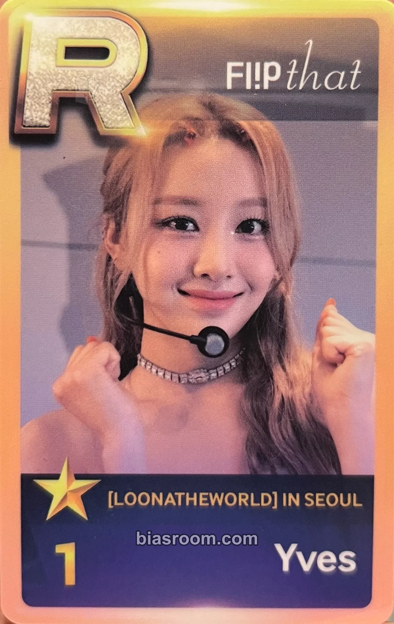 Yves LOONA 1st World Tour: LOONATHEWORLD Photocard - LOONA - LOONA K-pop photocard