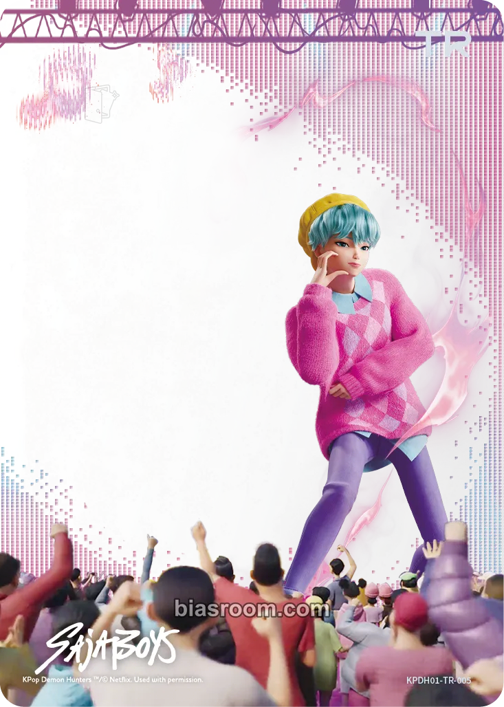 Baby Saja Kayou x KPop Demon Hunters Collectable Trading Cards Photocard - KPop Demon Hunters - KPop Demon Hunters K-pop photocard