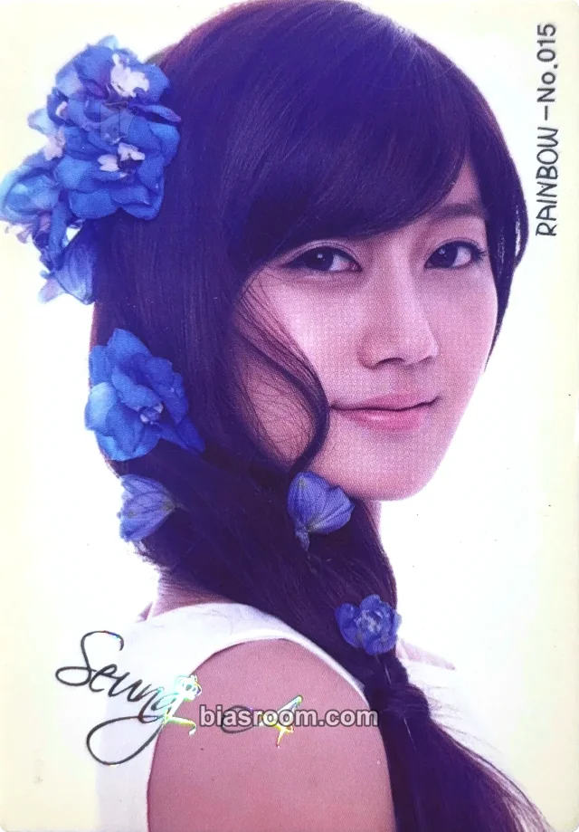Rainbow - Seungah - So Girls (SO 女) Album lotte snack non-standard size