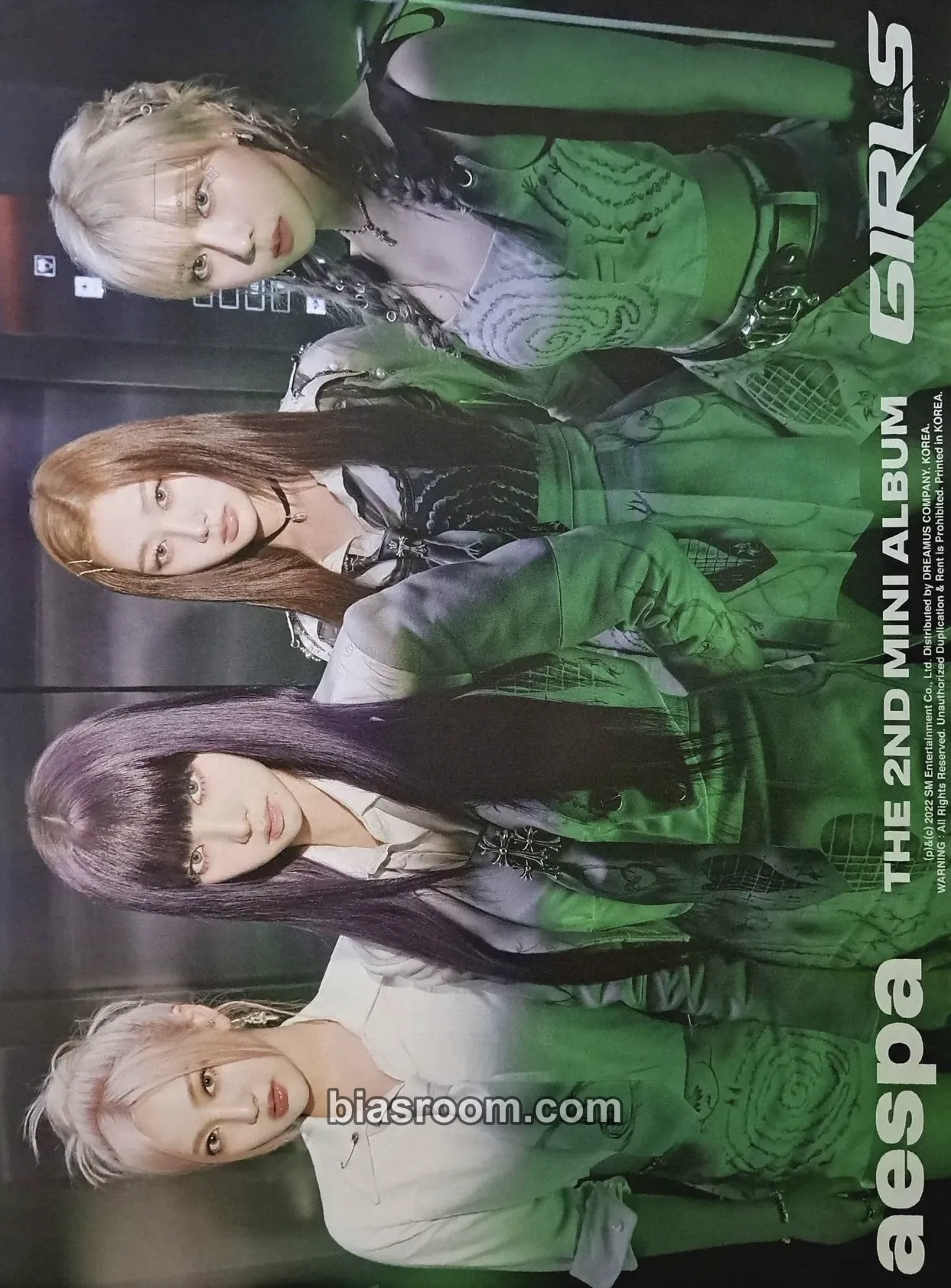 Girls Photocard - aespa - aespa K-pop photocard