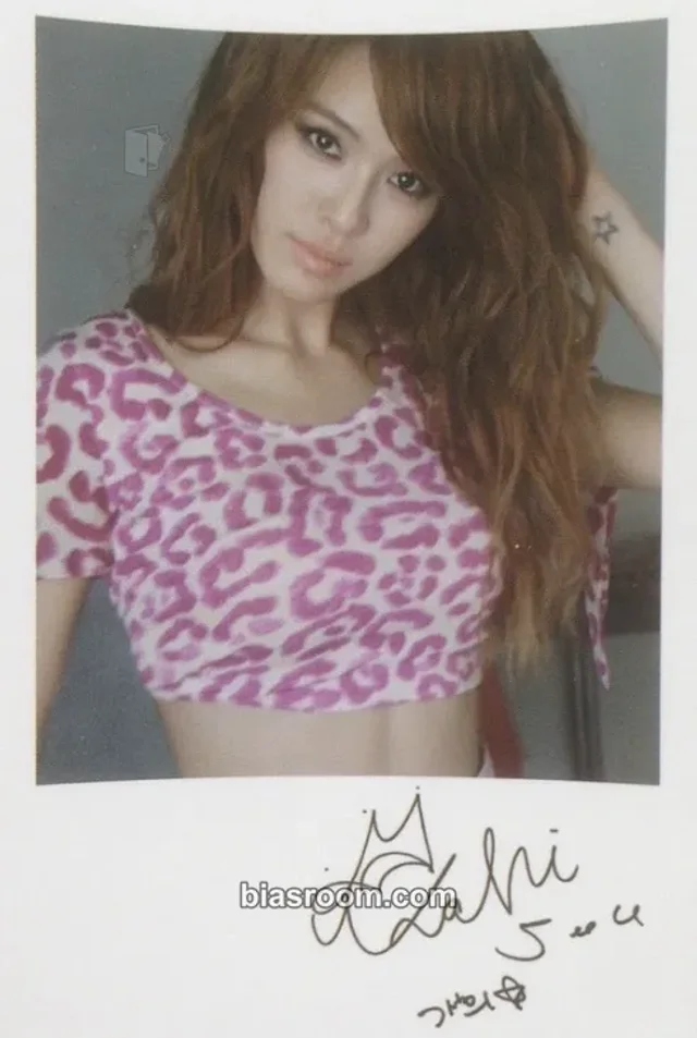 After School - Kahi - Virgin Album postcard merch