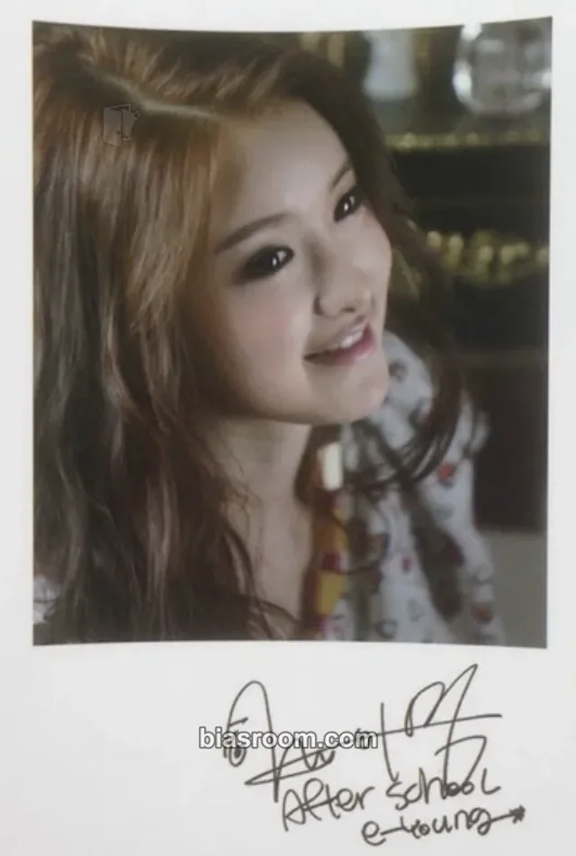 After School - E-Young - Virgin Album postcard merch