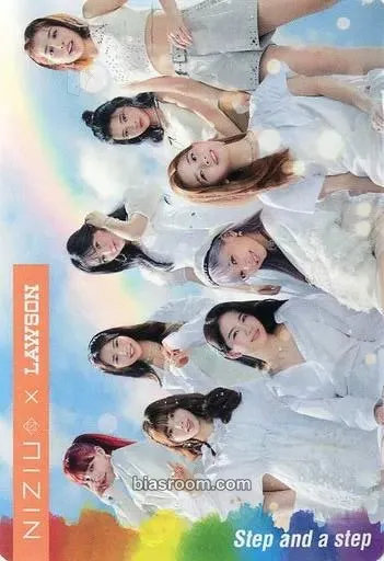 Niziu X Lawson exclusive strawberry cake Photocard - NiziU - NiziU K-pop photocard