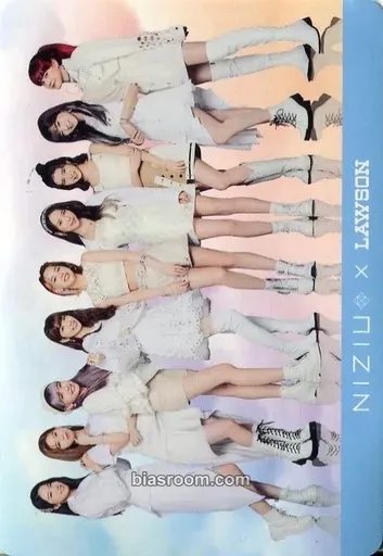 Niziu X Lawson exclusive strawberry cake Photocard - NiziU - NiziU K-pop photocard
