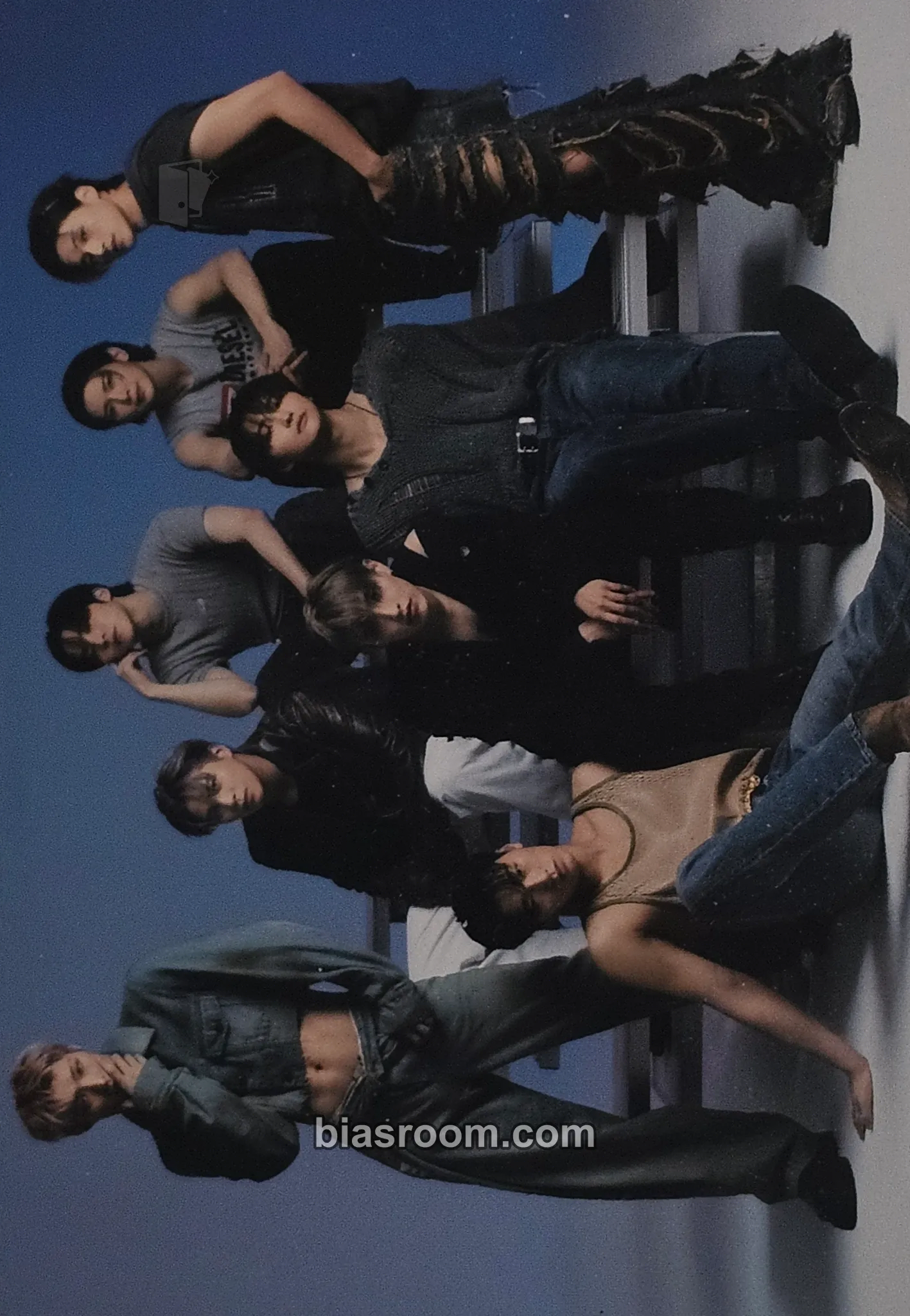 Cosmopolitan Magazine Korea August 2023 issue Photocard - ATEEZ - ATEEZ K-pop photocard