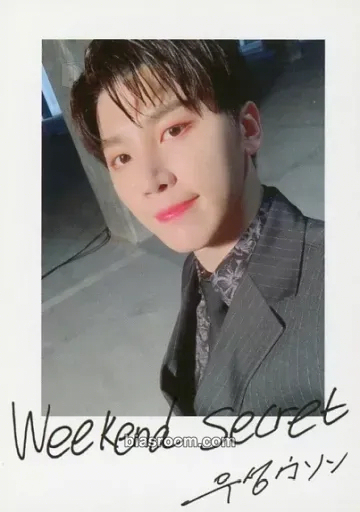 Woosung Weekend Secret Photocard - Snuper - Snuper K-pop photocard