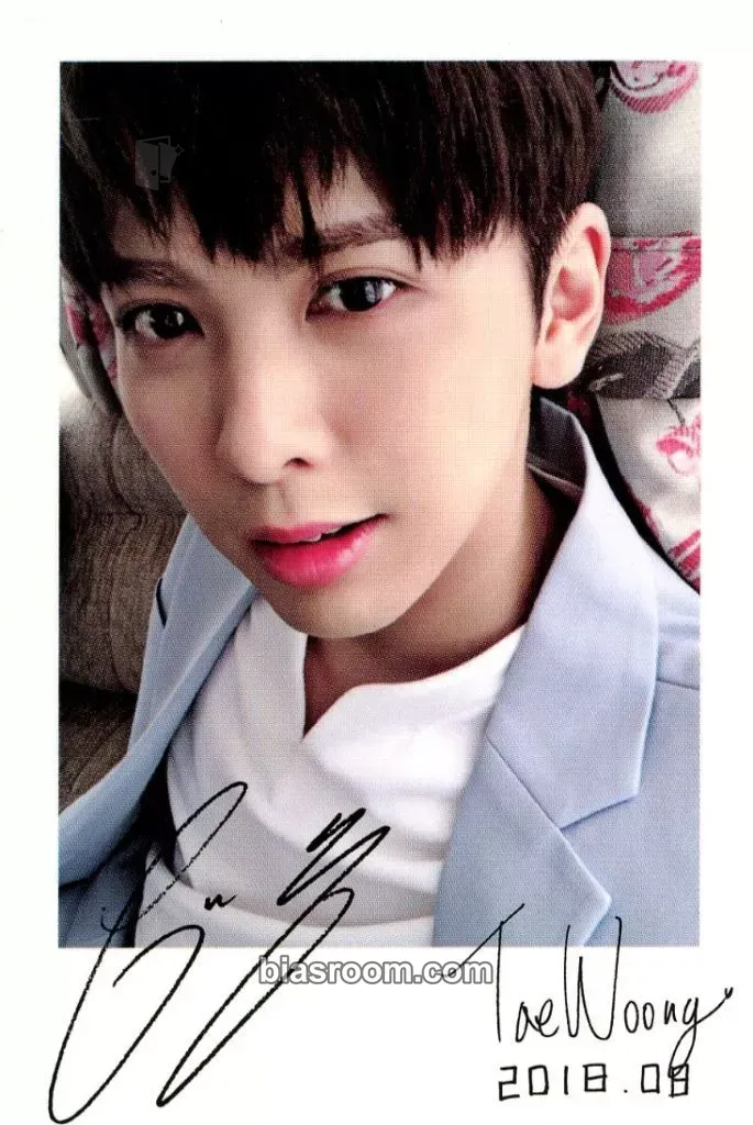 Taewoong Natsu no Magic Photocard - Snuper - Snuper K-pop photocard