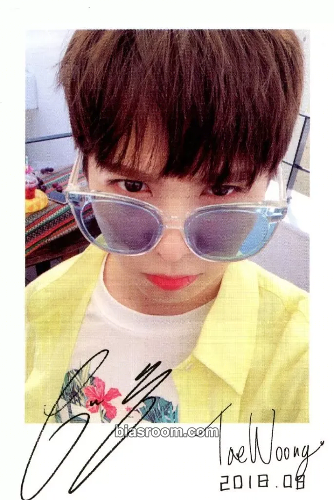 Taewoong Natsu no Magic Photocard - Snuper - Snuper K-pop photocard