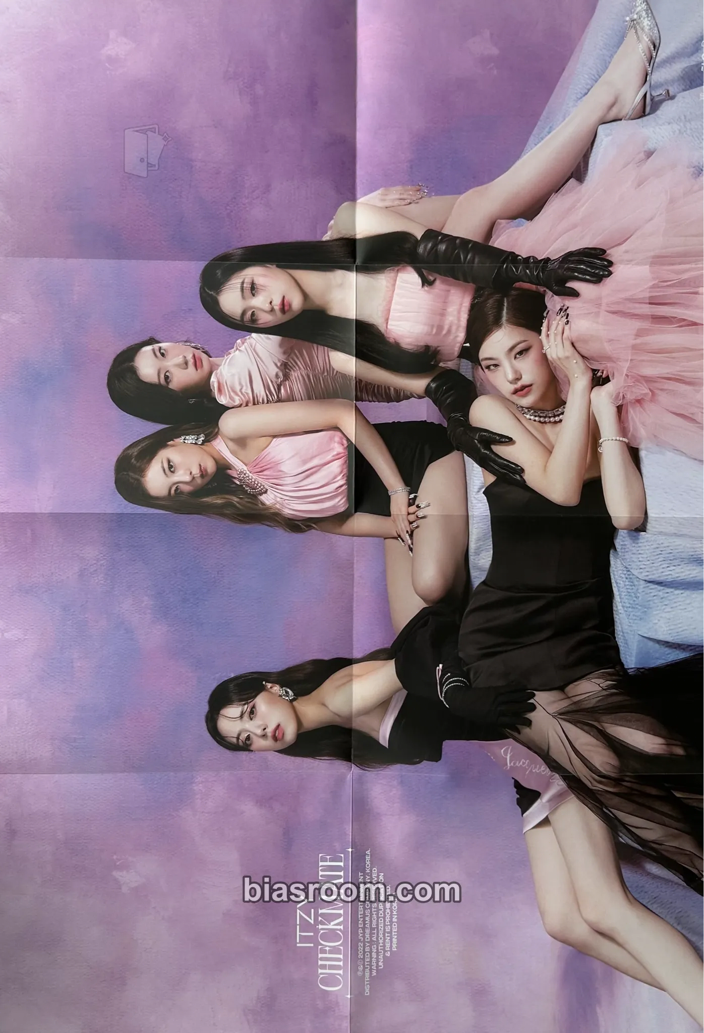 CHECKMATE Photocard - ITZY - ITZY K-pop photocard