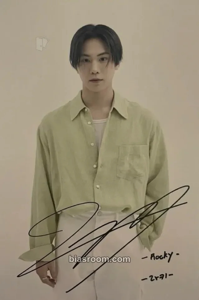 ROCKY - Rocky - 1ST SOLO LIVE IN TOKYO [THE KEY] Event postcard printed signed