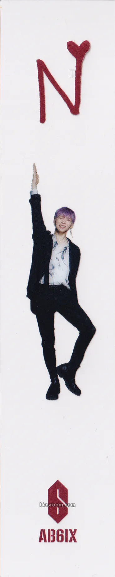 Woong 6IXENSE Photocard - AB6IX - AB6IX K-pop photocard