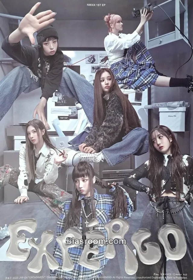 NMIXX - Expérgo Album poster album inclusion standard version limited edition