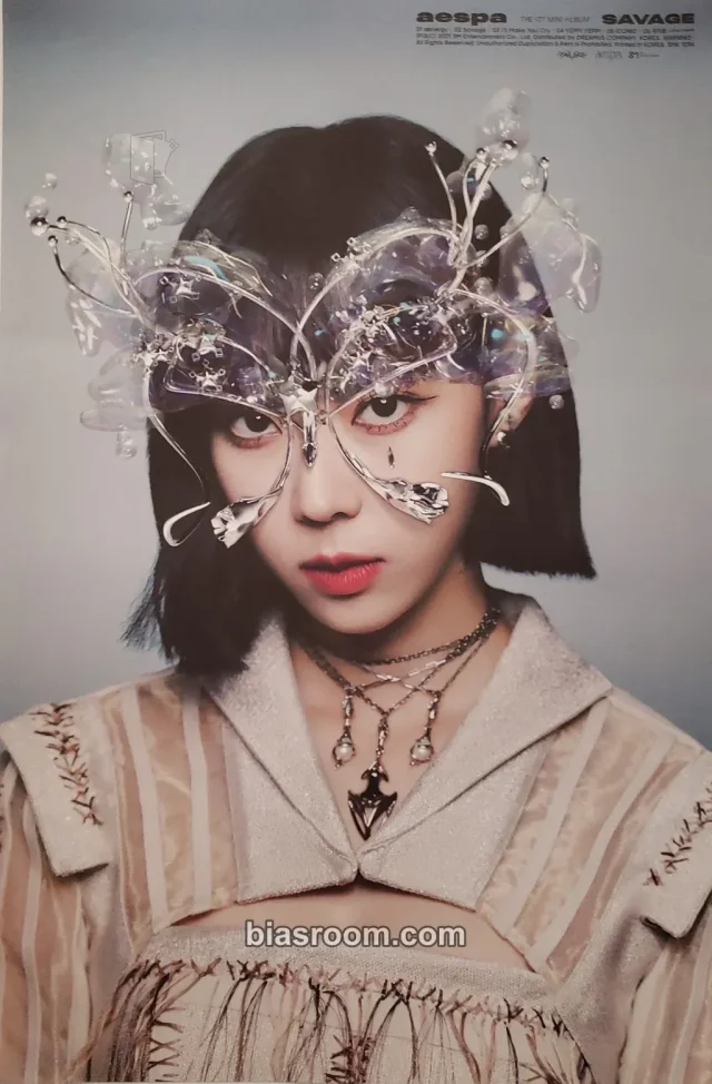 aespa - Winter - Savage Album synk dive version album inclusion poster