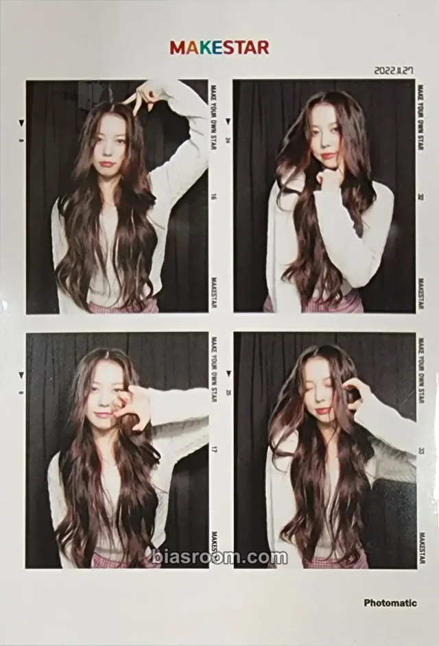 tripleS - Hyerin - Access Album makestar 4 cut photo supplemental fansign