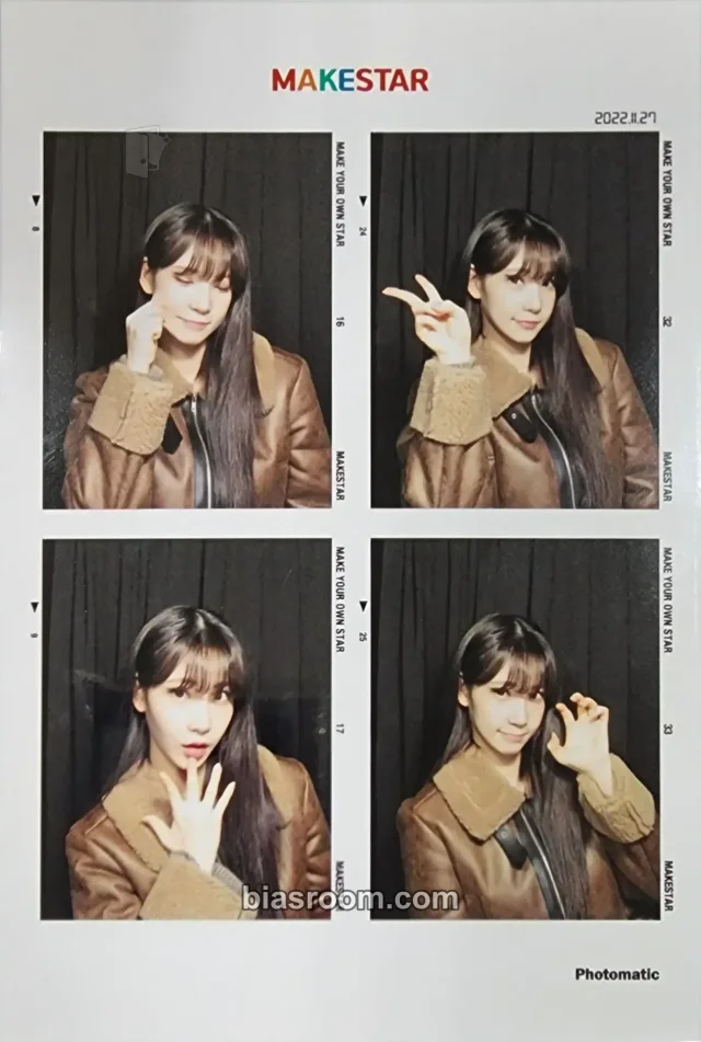 tripleS - Nakyoung - Access Album makestar fansign 4 cut photo supplemental