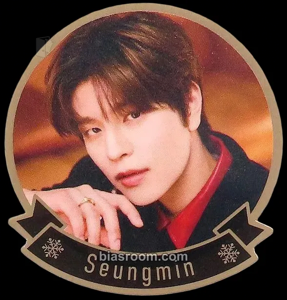Seungmin SHIBUYA109 XMAS x Stray Kids Photocard - Stray Kids - Stray Kids K-pop photocard