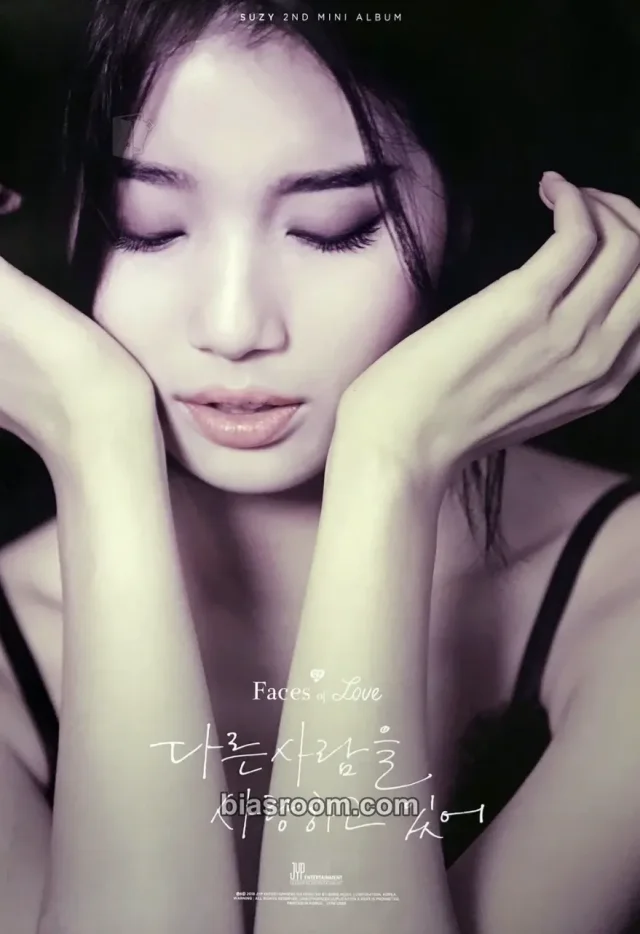 Suzy - Suzy - Faces of Love Album poster A version album inclusion