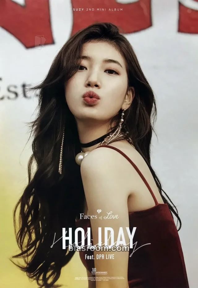 Suzy - Suzy - Faces of Love Album album inclusion poster B version