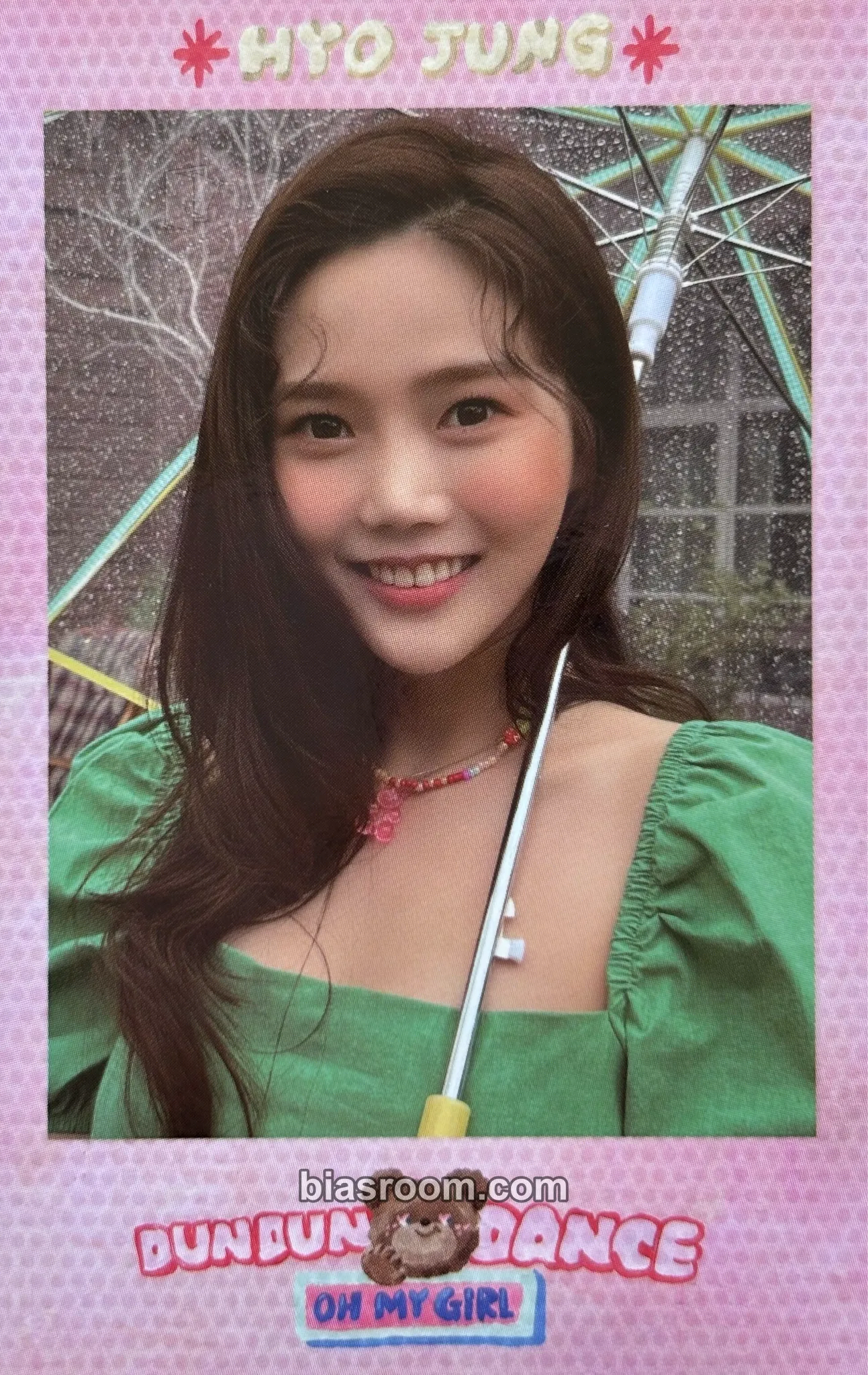 Hyojung Dear OHMYGIRL Photocard - OH MY GIRL - OH MY GIRL K-pop photocard