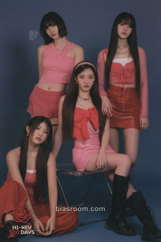 500 Days Pop-Up Store Photocard - H1-KEY - H1-KEY K-pop photocard