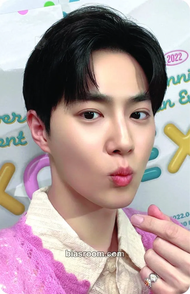 Suho EXO 2022 Debut Anniversary Fan Event Photocard - EXO - EXO K-pop photocard