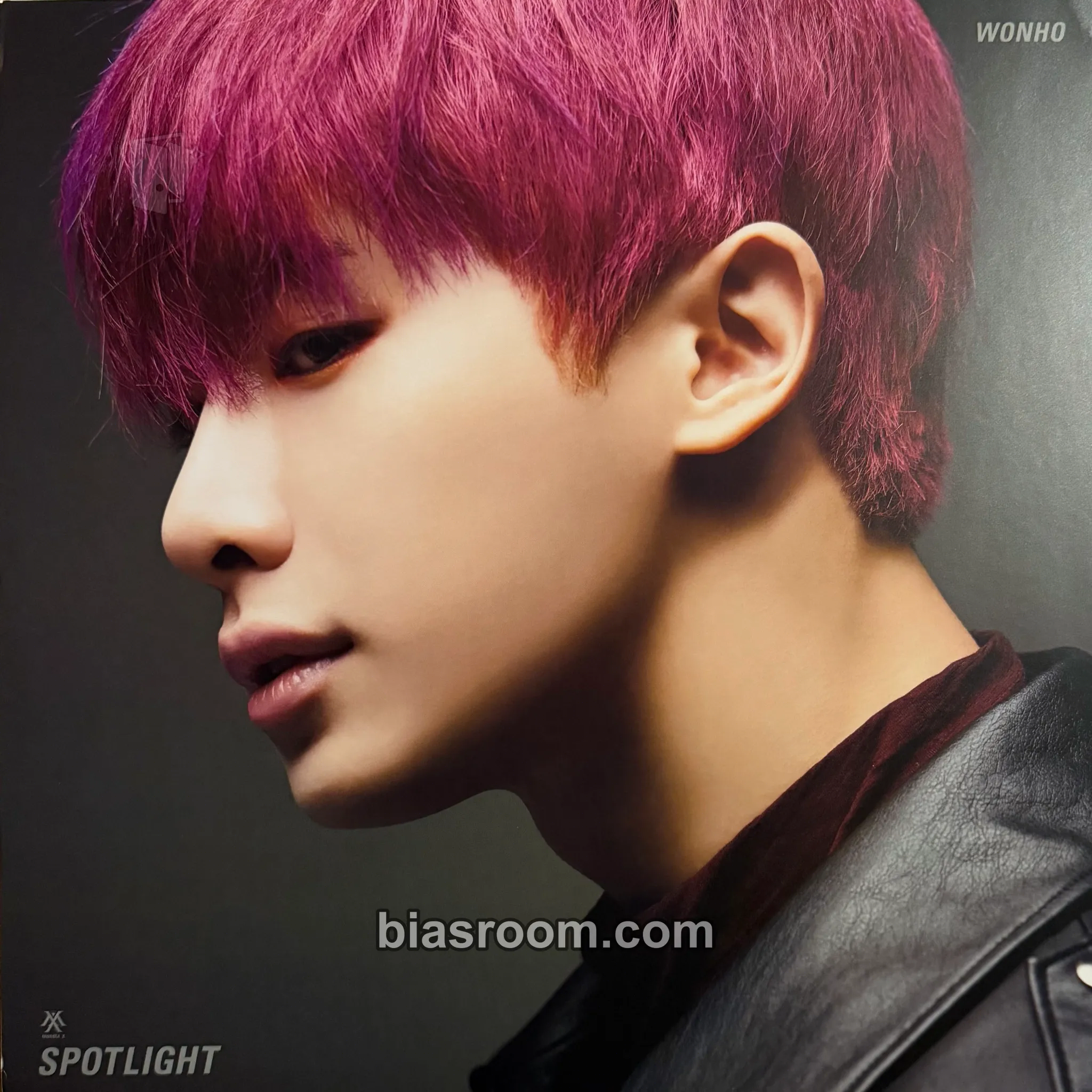 Wonho Spotlight Photocard - MONSTA X - MONSTA X K-pop photocard